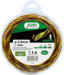 Agroforce Brush Cutter Trimmer Line Double String Twist Aluminum Agroforce Brush Cutter Trimmer Line Double String Twist Aluminum