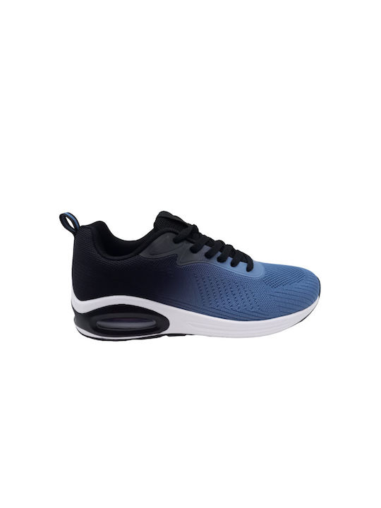 Jomix Ανδρικά Ανατομικά Sneakers Μαύρο-μπλε