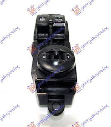 Front Mirror Window Switch Front Double 19pin Hyundai H1 Starex 07-18 93570-4a000 Left 1 pc