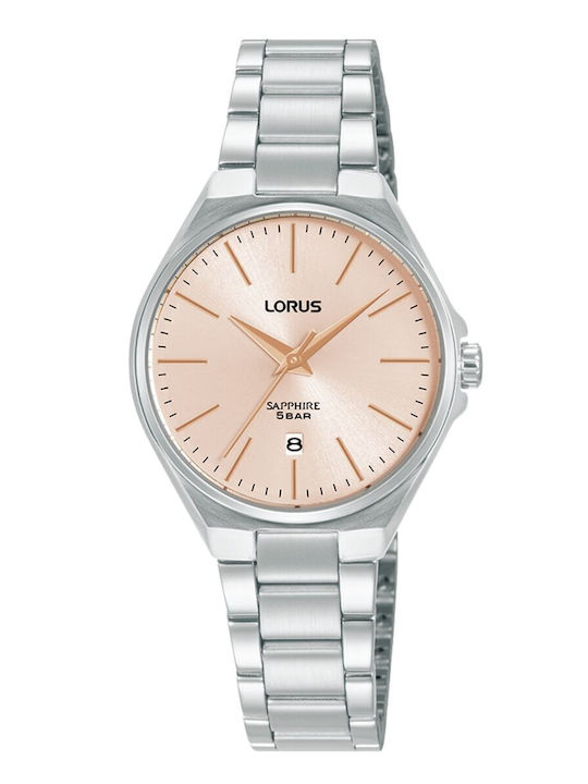 Lorus Women's Watch 28mm Battery with Stainless Steel Bracelet Rose/Silver