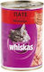 Whiskas Nassfutter für Katzen in Dose mit Kalb 400gr