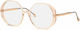 Philipp Plein Weiblich Brillenrahmen Rosa VPP053S 09AH