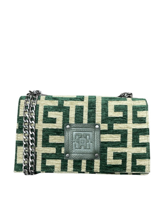 Midneto Delos Leather Women's Bag Shoulder Beig...