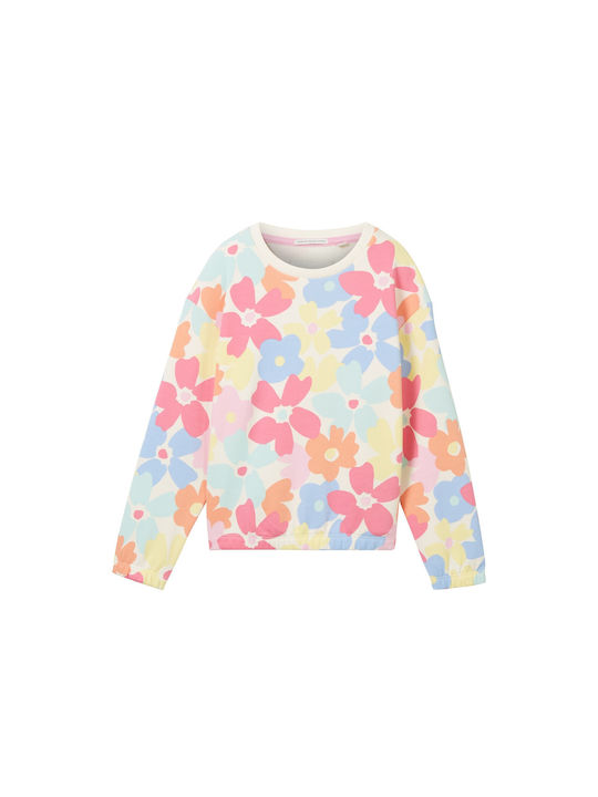 Tom Tailor Kids Cropped Sweatshirt Multicolour