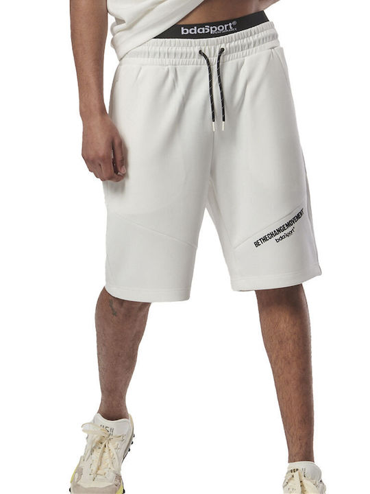 Body Action Sportliche Herrenshorts Star White