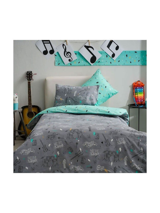 Vesta Home Kids Quilt Single Grey 160x230cm