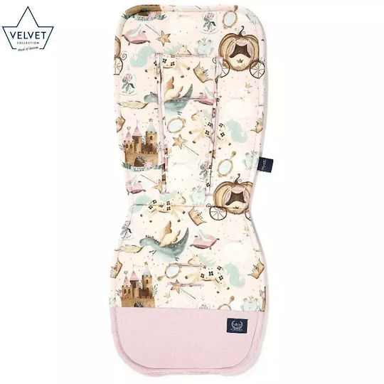 La Millou Stroller Mattress Double Sided Princess Velvet 36.5x85cm Multicolour