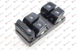 Front Window Switch Quadruple 10pin Audi Q5 12-16 8k0959851d Left 1 pc