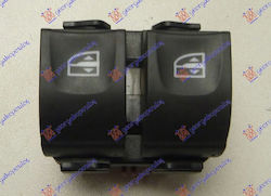 Window Switch Front Rear Ports Double White Light Brown Light 7pin Renault Master Mascott 09-15 254113300r Left 1 pc