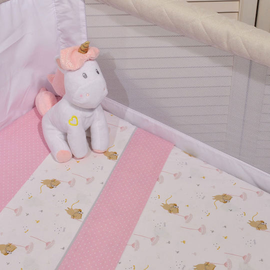 Baby Oliver Ecru Fitted Sheet 75x110cm