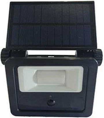 Eurolamp Επιτοίχιο Ηλιακό Φωτιστικό 3W 400lm Θερμό Λευκό 3000K με Αισθητήρα Κίνησης IP44 13.2x8.2x11εκ.