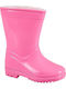 Kids Wellies with Internal Lining Pink
