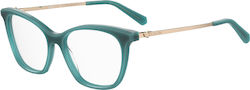Moschino Women's Butterfly Prescription Eyeglas...