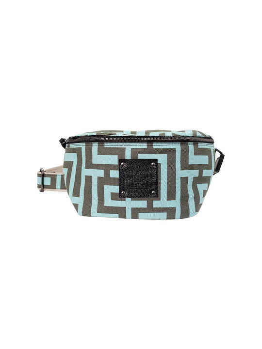 Midneto Melpomene I Women's Bag Crossbody Mint Khaki Labyrinth