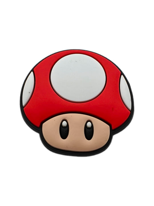 Accesorii Crocs Decorațiuni pentru încălțăminte Crocs Design de încălțăminte Super Mario Mushroom Red
