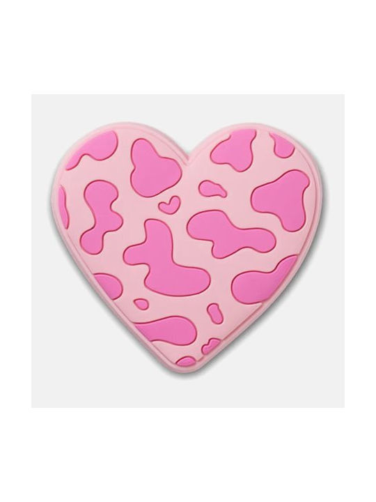 Crocs Pantofi decorativi Jibbitz Pink Heart