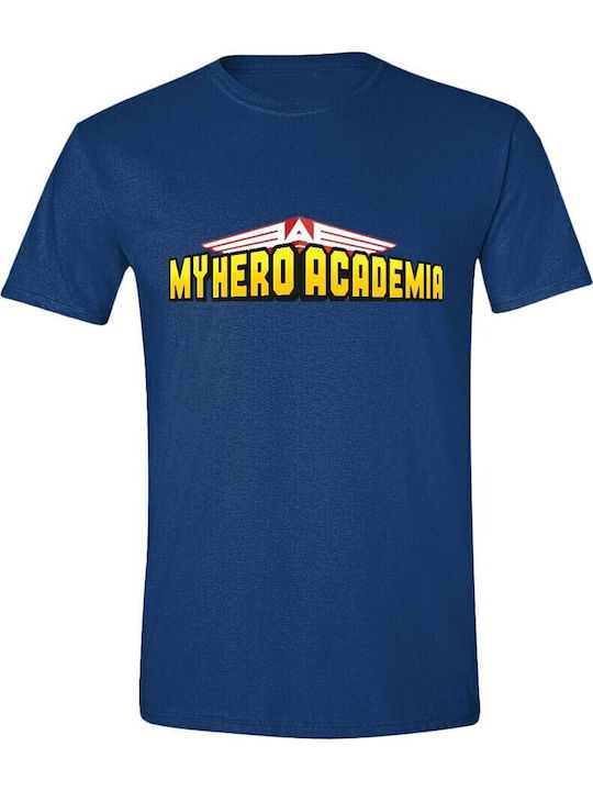 PCMerch T-shirt Navy Μπλε Βαμβακερό