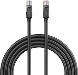 Earldom BG-18388 U/UTP Cat.6 Καλώδιο Ethernet 3m Μαύρο