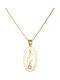 Dio Jewellery Lab Charm Monogramm aus Vergoldet Silber