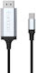Earldom Et-w34 Cablu Hctv Usb Tip C Hdmi 2m Negru