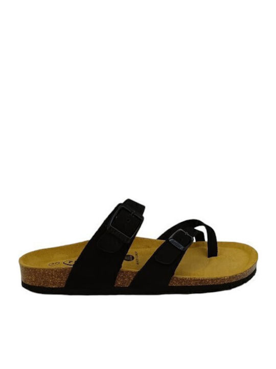 Plakton Bombay Leather Women's Flat Sandals Bio...