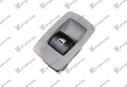 Window Switch Front & Rear Right Left Grey Cap Black Button 3pin Bmw Series 3 E90/91 Sedan 08-12 61316945875 Right 1 pc