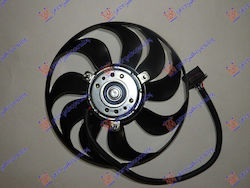 Lüfter A C Motor+Lüfter 290mm 220/60w 3pin 3pin 9pins Vw Polo 05-09 1c0959455c 1 Stk