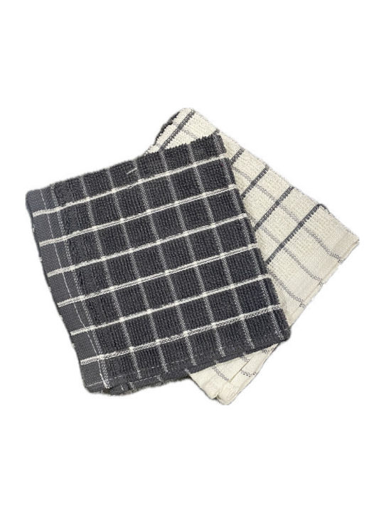 Chios Hellas Towel in Gray Color 30x30cm 3pcs