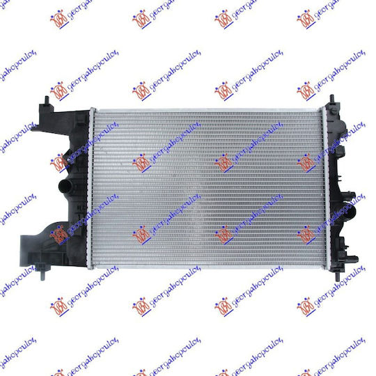Radiator 1.4-1.6-1.8 Petrol Engine Cooler 58x39 Opel Astra J 5d/station Wagon 10-13 13267650 1 pc