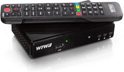 WIWA Ψηφιακός Δέκτης Mpeg-4 HD (720p) με Λειτουργία PVR (Εγγραφή σε USB) Σύνδεσεις SCART / USB