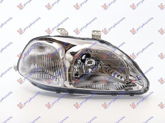 Headlight Front Electric Type Valeo E Depo Honda Civic Sedan 96-99 33101s04g02 Right 1 pc