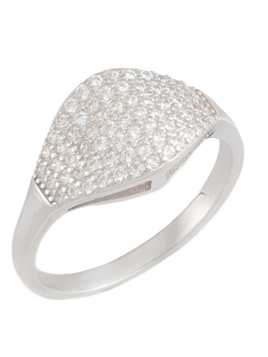 Prince Silvero Ring with Stones made of Silver