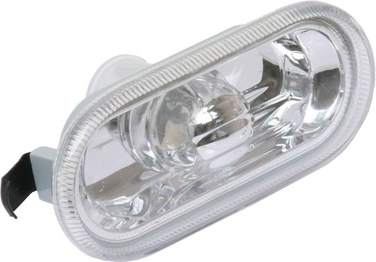White Clear Fender Turn Signal Seat Ibiza 02-08 1j0949117 1 Pc