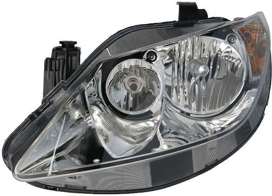 Headlight Front Double Mirror Black E Tyc Seat Ibiza 08-12 6j1941033a Left 1 pc