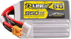 Tattu R-Line V5 Батерия Li-Po 14.8V 850mAh XT30 за Дрон