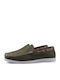 Men's Leather Loafers Green