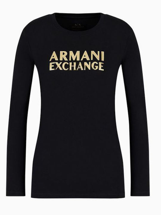 Armani Exchange Γυναικείο T-shirt Black