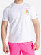 Snoopy Surfer T-Shirt Weiß