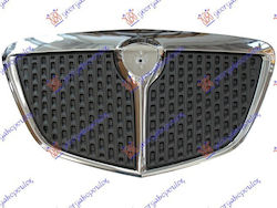 Grille 06 Chrome Chrome Fringed-black Net Lancia Musa 03-13 735434121 1 pc