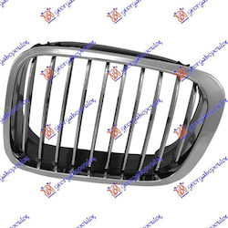 Mask Heart Chrome-chrome/chrome/black Bmw Series 3 E46 Sedan 99-02 51138208489 Left 1 pc