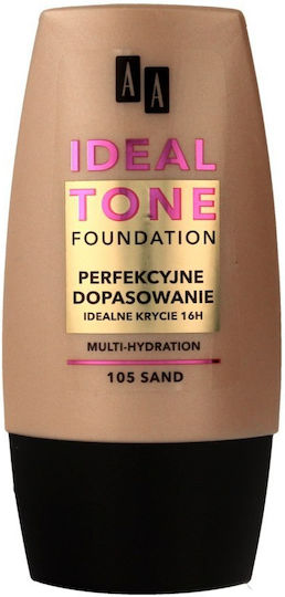Aa Make Up Ideal Tone Subclade “perfect Fit” No 105 Sand 30ml