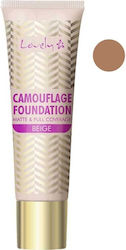 Lovely Camouflage Foundation Покриващ фон дьо тен за лице 4 Beige 25g Lovely Camouflage Foundation Покриващ фон дьо тен за лице 4 Beige 25g