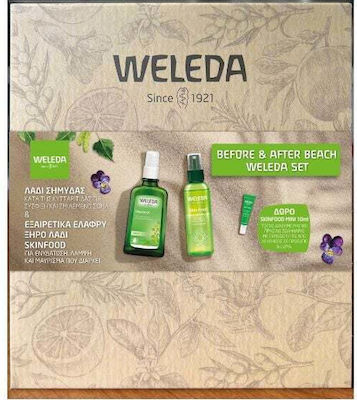 Weleda Before & After Beach Set Λάδι Σημύδας 100 Ml + Skin Food Dry Oil 100 Ml