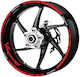 Self-adhesive wheels Honda Varadero