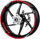 Self-adhesive wheels Suzuki Gsr