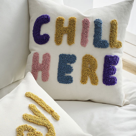Gofis Home Față De Pernă Decorativă Chill Fleece 241 43x43 Cm
