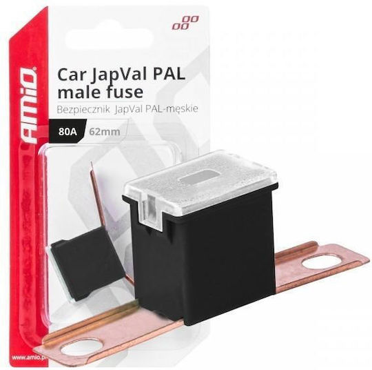 Sicherheit Japval Pal Männlich 62mm 80a Schwarz Amio 1 Stück 03432/am