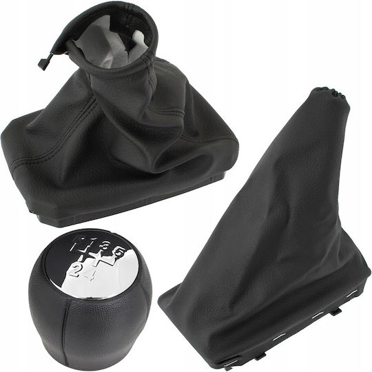 5 Speed Gear Knob 5 Speed Gear Knob Blower Handbrake Blower Handbrake Blower Handbrake Blower Leatherette Opel Corsa C Black