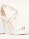 Leather Sandals White
