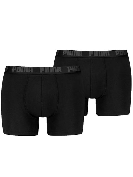 Puma Basic Herren Boxershorts Schwarz 2Packung